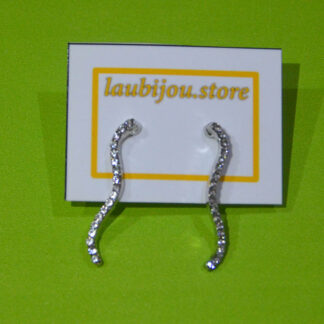 Aros Little Snake con strass